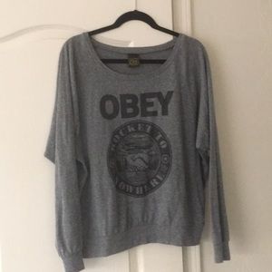 OBEY lightweight sweatshirt